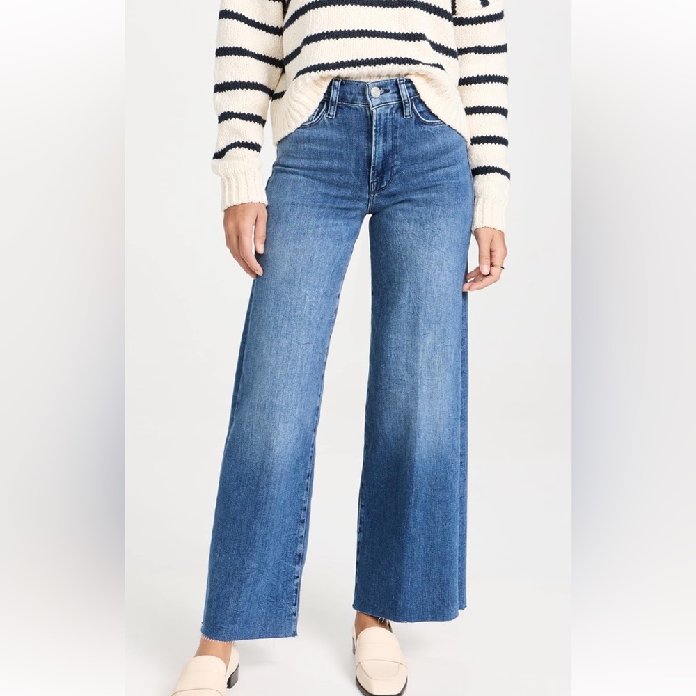 Frame Le Slim Palazzo Raw Edge Jean